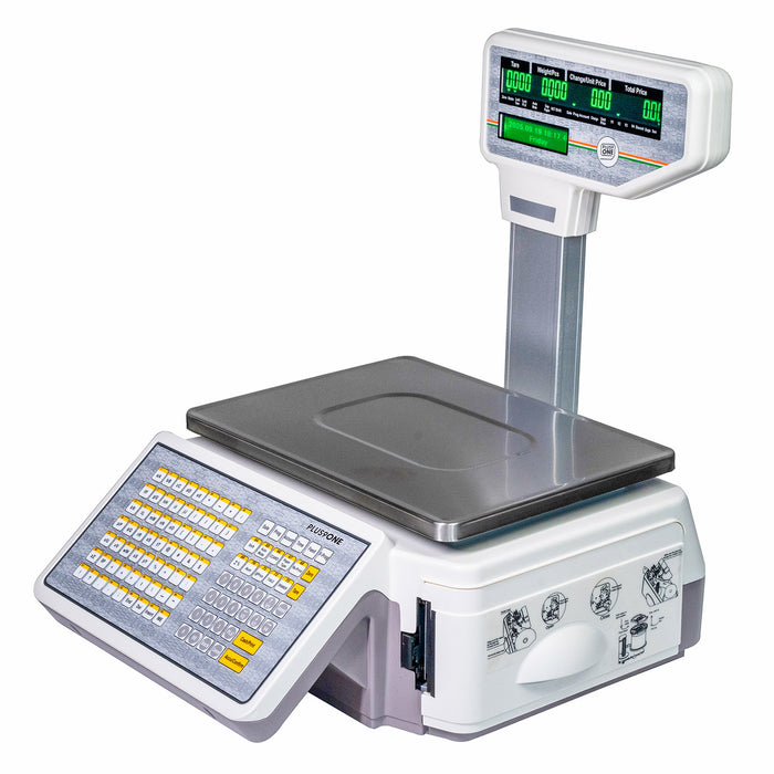Barcode Printing Machine - White